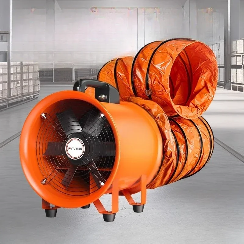 

Axial Fan 220v Portable Mobile Ventilation Exhaust Fan Powerful Exhaust Fan Industrial Ventilation Equipment Blower