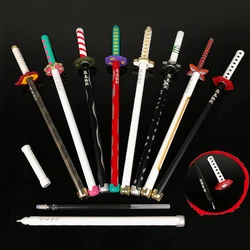 New Devil Killer Cosplay Anime Swords Pen Ninja Weapons Gel Pens Samurai Costumes Props Fan Collections