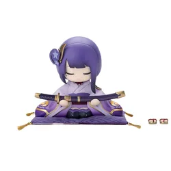 10cm Genshin Impact Anime Figure Game Peripheral Raiden Shogun Beelzebul Action Figure Desktop Decor Collection Model Toys Gift