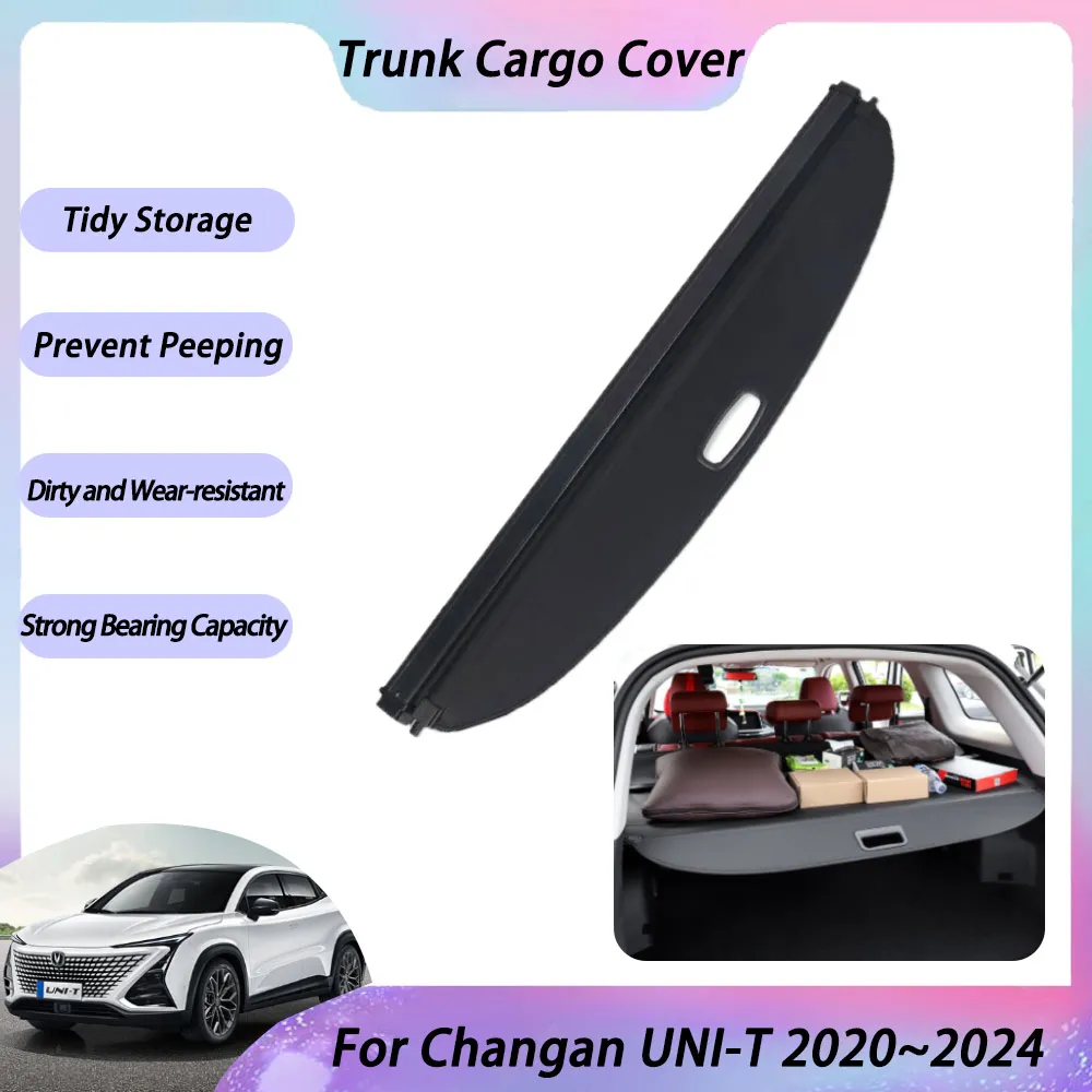 

Trunk Curtain Mat Covers For Changan UNI-T UNIT UNI T 2020 2021 2022 2023 2024 Car Organizer Box Luggage Sorage Security Shield