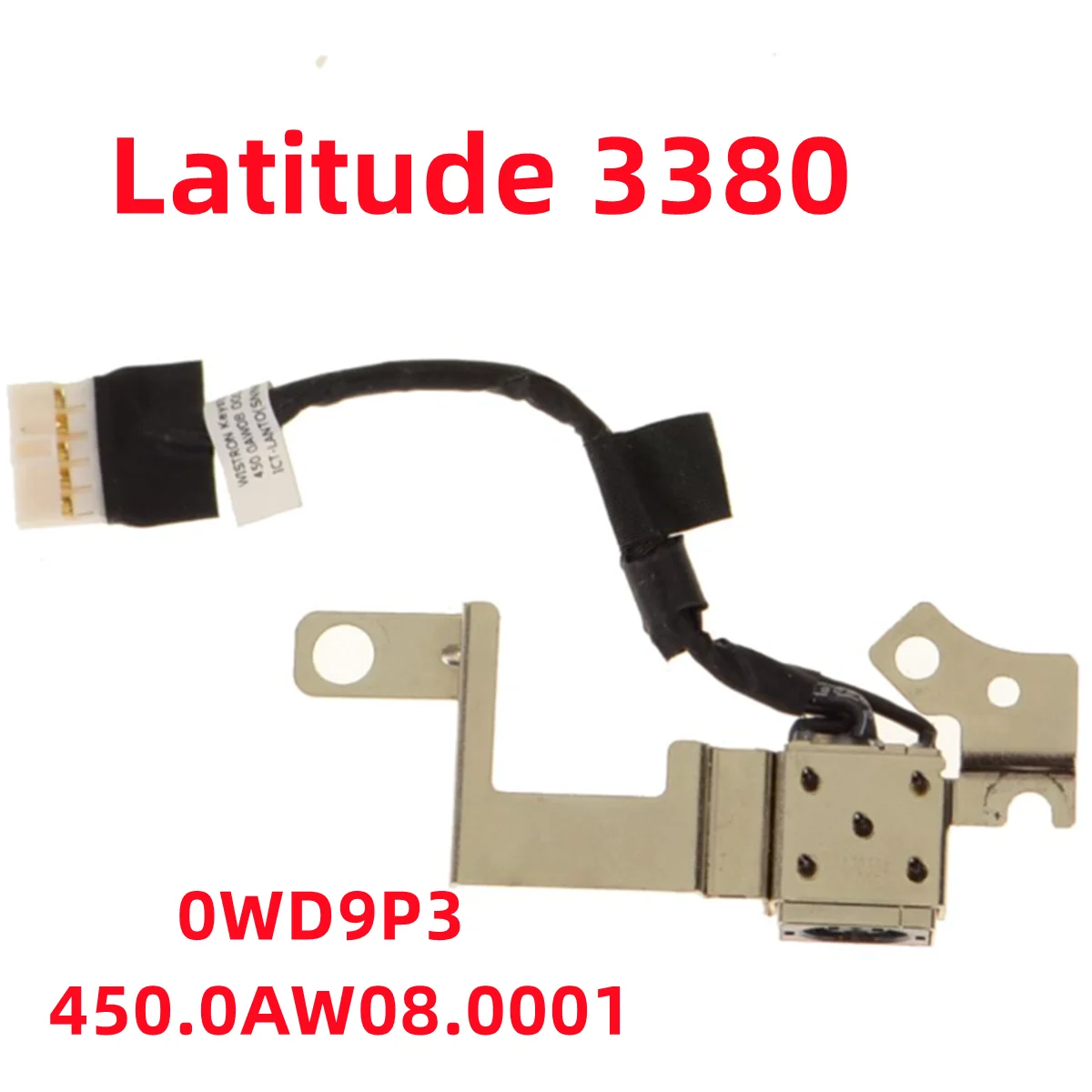 

Для Latitude 3380 P80G001 Интерфейс питания постоянного тока Интерфейс зарядки Головка питания 0WD9P3