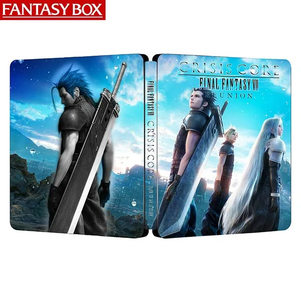 FF VII Crisis Core Reunion Edición JP Steelcase FantasyBox (Solo caja, sin CD)