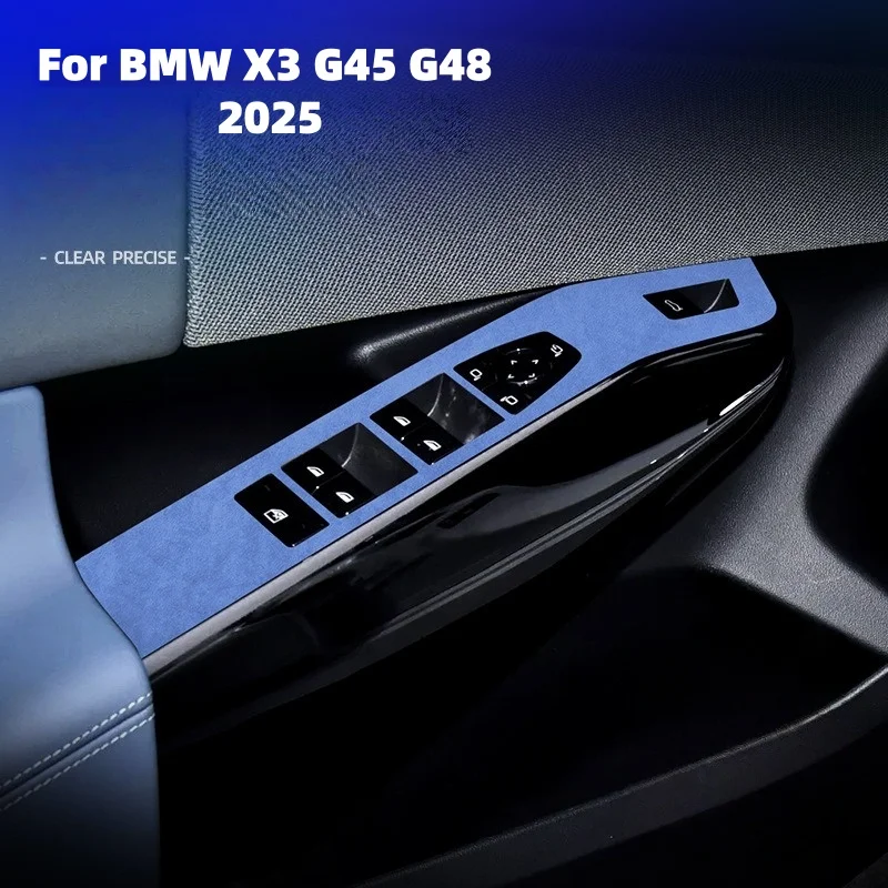 per-bmw-x3-g45-g48-2025-cornice-adesiva-per-pannello-interruttore-alzacristalli-super-scamosciata-accessori-tuning-interni-auto