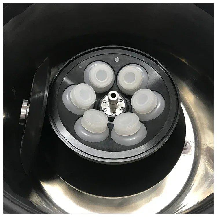 Centrífuga refrigerada do laboratório da máquina da centrífuga vertical da centrífuga de Drawell