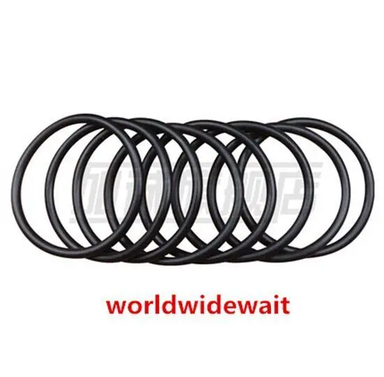 10pcs 60/64/66/70/75mm Outside Dia x 2mm Thick Filter Black Rubber O Ring Seal