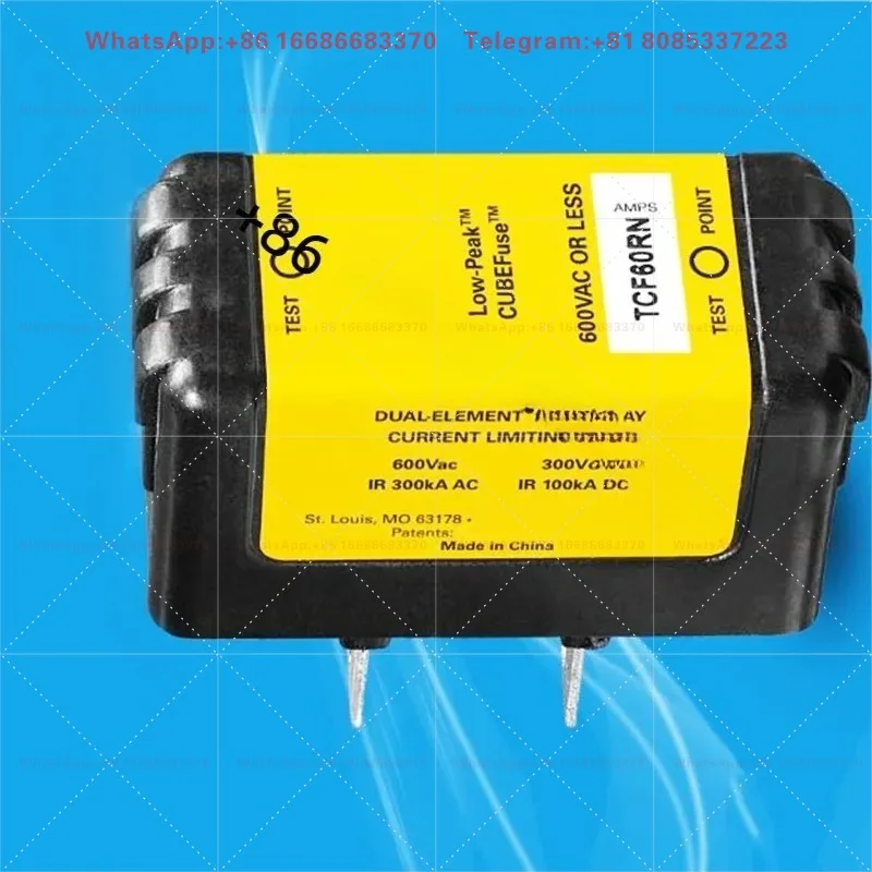 TCF Series 10-60 600V 70A Indicator Light Fuse Industrial Circuit Overcurrent Protection Components