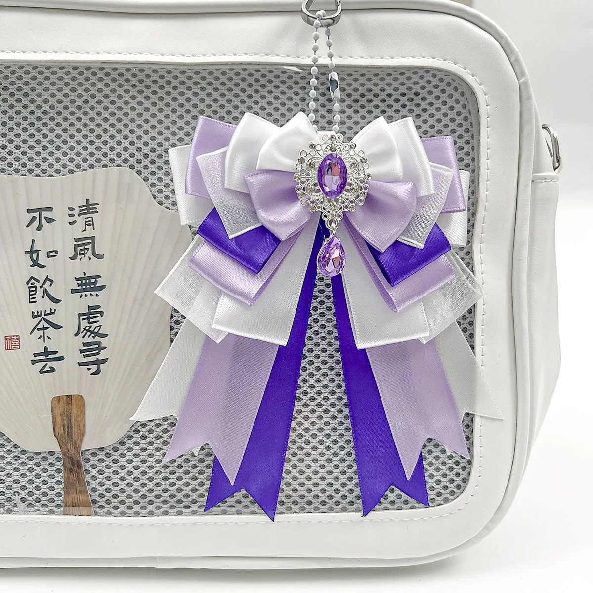 

Подвеска для сумки, брелок для сумки, бантик, аксессуары для ита-бэгов, украшение для ита-бэгов, аксессуары в стиле Лолита и Y2K, подвеска для сумки, значок для сумки, милый аксессуар в стиле кэжуал.