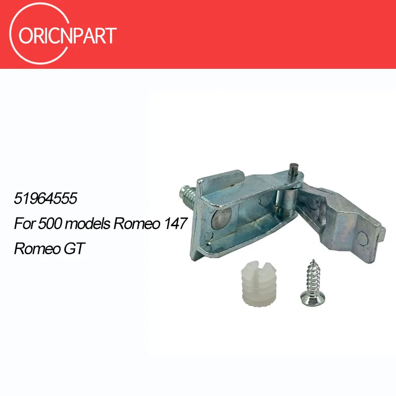 For Alfa Romeo 147 GT Fiat 500 Abarth Chrome Outer Door Handle Hinge Repair Kit Passenger Left Driver Right  51964555 51939041