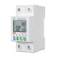 Tuya ZigBee Smart Breaker 40A 2P AC230V Auto Reclose & APP Control with LCD Display Adjustable Protection Settings