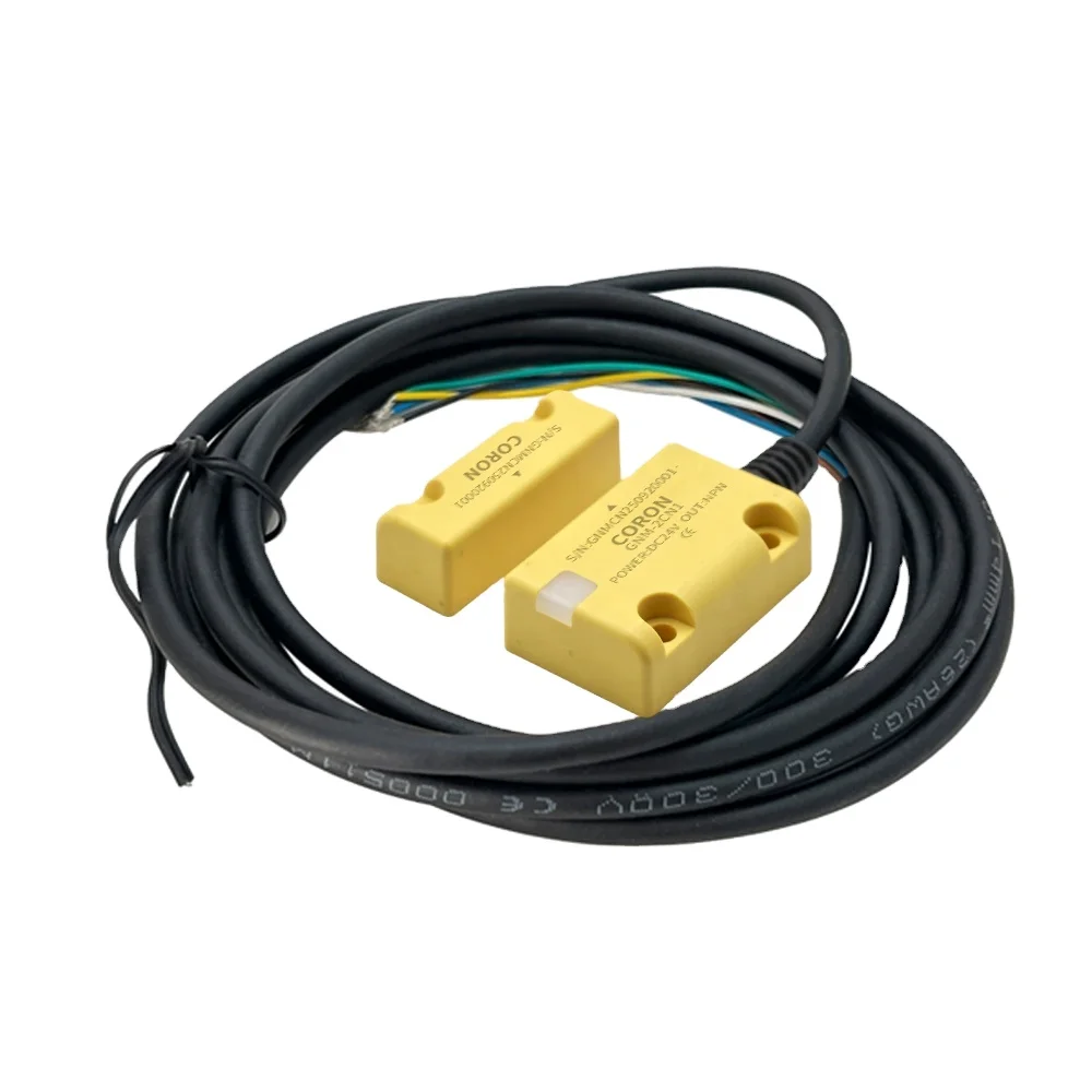 GNM Series Compact Interlocking Safety Limit Switch Electromagnetic Lock Safety Door Switch for Industrial Automation