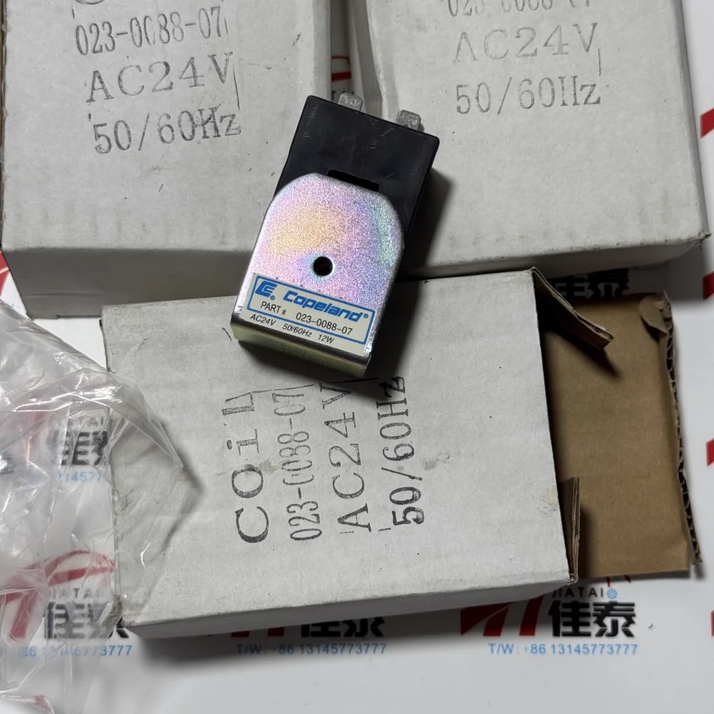 

One piece of new central air conditioning solenoid valve coil 023-0088-07 unloading valve 010-0125-00/02
