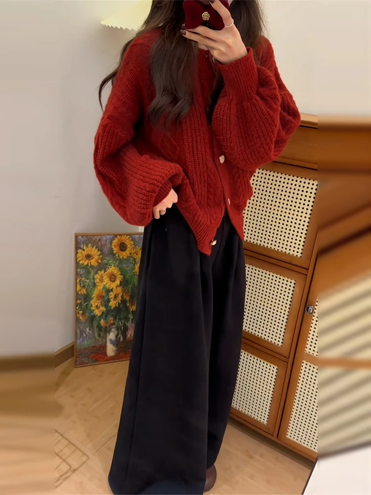 

Свитера Джемперы Кардиганы Женские блестящие витые пряжи Жемчужная отделка Обычный крой Вечерний вырез Элегантная мода Модный Стильный Современный