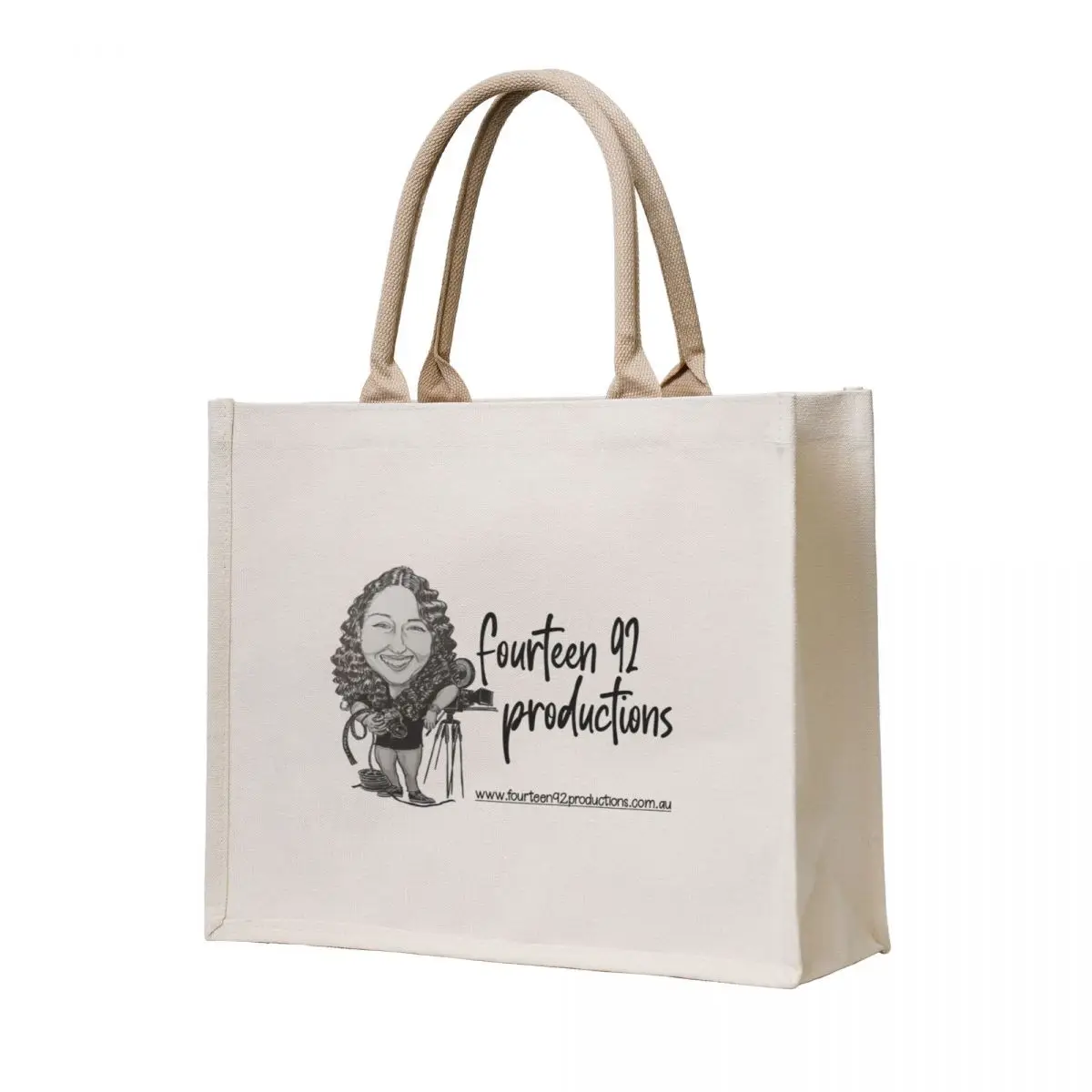

fourteen 92 productions Tote Bag tote bag men's eco bag folding hand