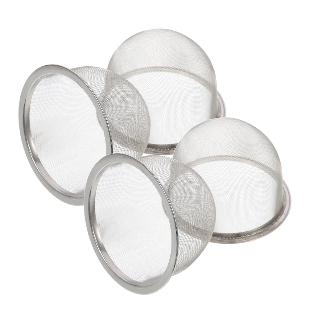 

4pcs Stainless Steel Tea Infuser Strainer Fine Mesh Reusable Teapot Filter For Loose Leaf Tea Herb Cooking Accessories