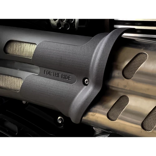 Imagen 2 del producto Accesorios para Scrambler 1200, Protector de tubo de escape compatible con SCRAMBLER 1200 XC/XE, cubierta de protección térmica, cubierta antiescaldado