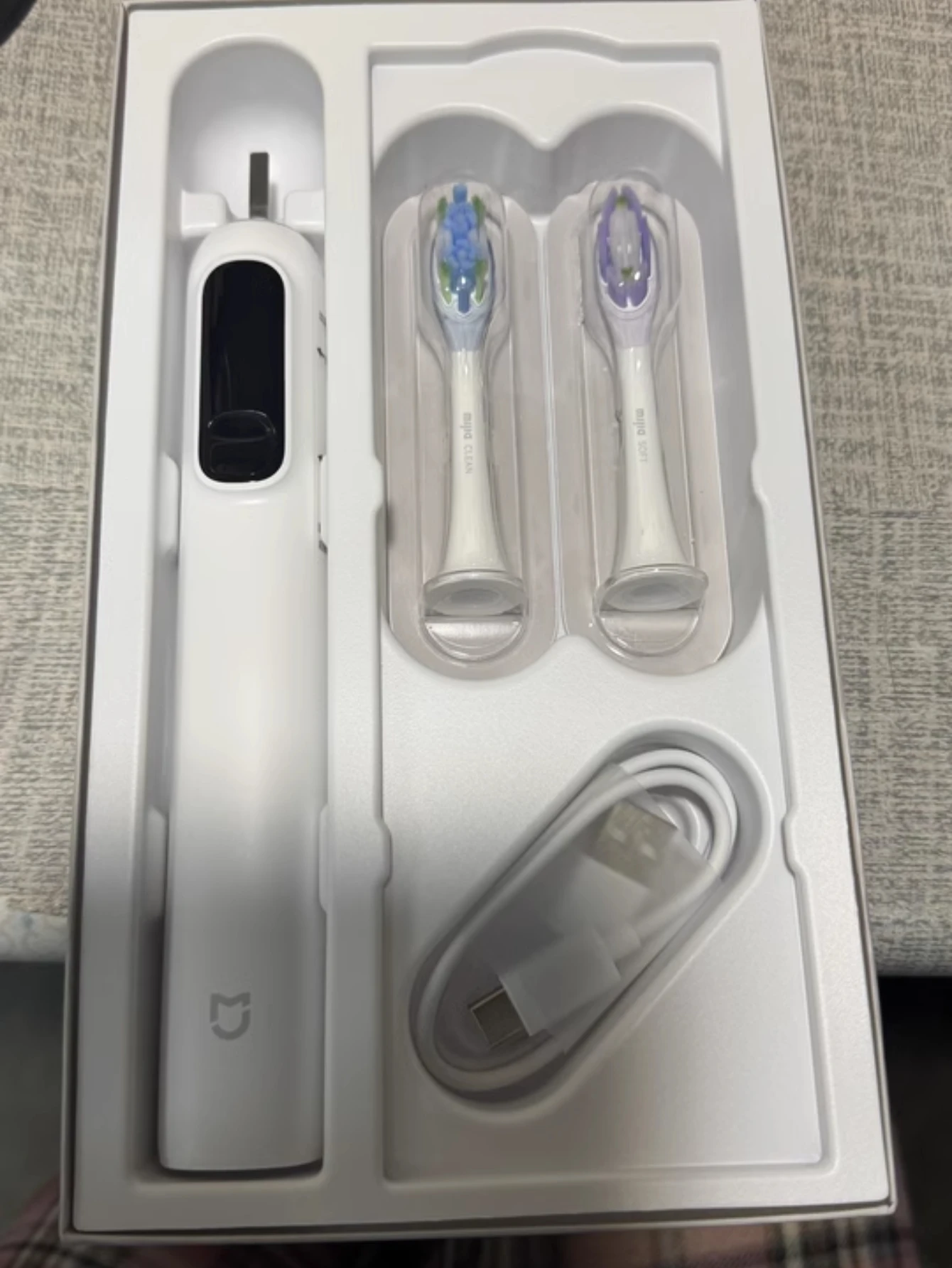 XIAOMI MIJIA Wave Sonic Vibration Electric Oscillation & Vibration Toothbrush Teeth Whitening Ultrasonic Vibration Oral Cleaner