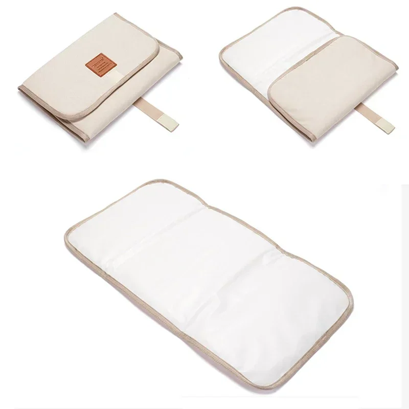 Baby Diaper Sheet Foldable Baby Diaper Changing Pad Waterproof Newborn Diaper Pad Portable Toddler Changing Table Durable Oxford
