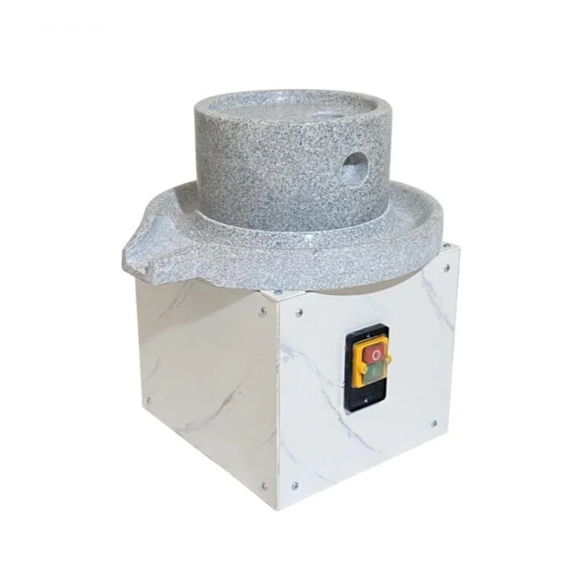 Neue elektrische Haushalts-Steinmühle, kommerzielle Mühle für Sesampaste, Tofu, Mungobohnen, Maismehl, Erdnussbutter
