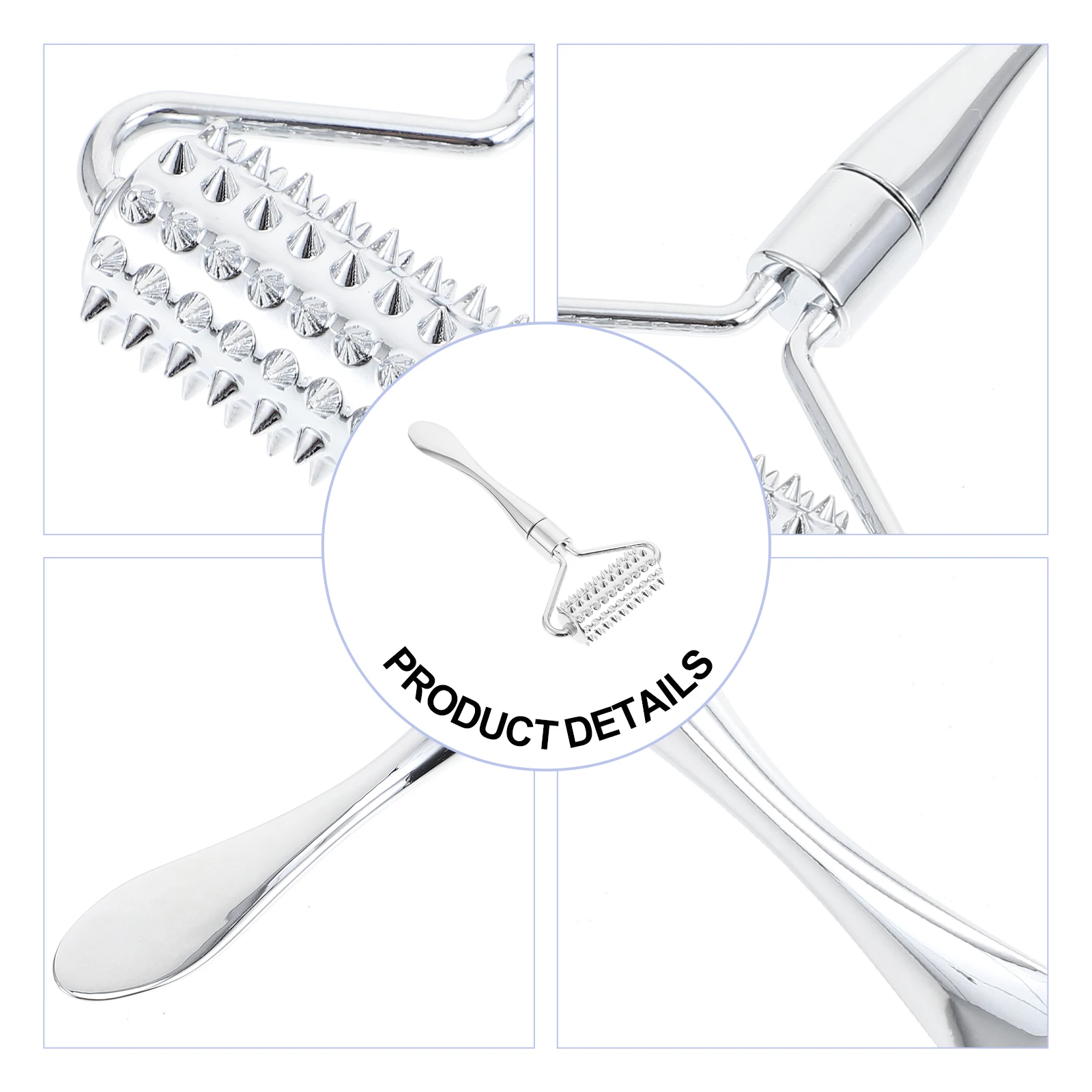 

Roller Eye Cream Stick Metal Spoon Absorption Applicator Tool