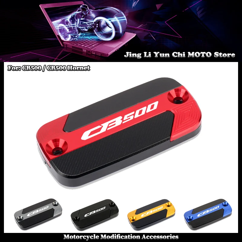 

Fit For HONDA CB500 CB500Hornet cb 500 Motorcycle Accessories CNC Front Brake Fluid Reservoir Cap Cover