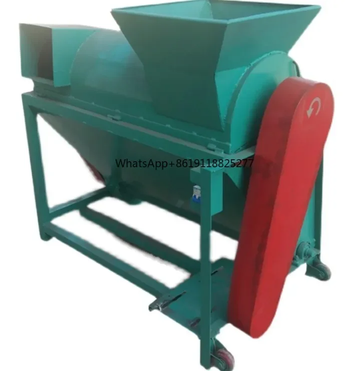 Paddestoel Compost Recycling Machine Paddestoel Spawn Zakken Verpletterende Machine Paddestoel Zak Strippen Machine