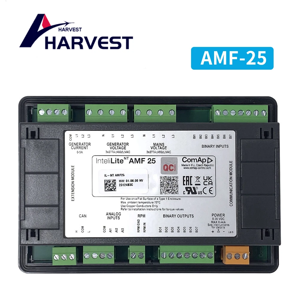 AMF25  Diesel Genset Controller InteliLite NT AMF 25 Generator Auto Start Stop Control Module Replace Original IL-NT AMF25