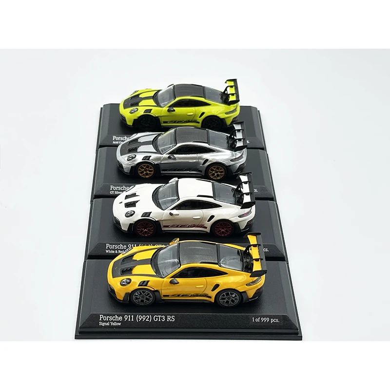 TW In Stock 1:64 Porsche 911 992 GT3 RS Diecast Car Model Collection Miniature Toy Tarmac Works