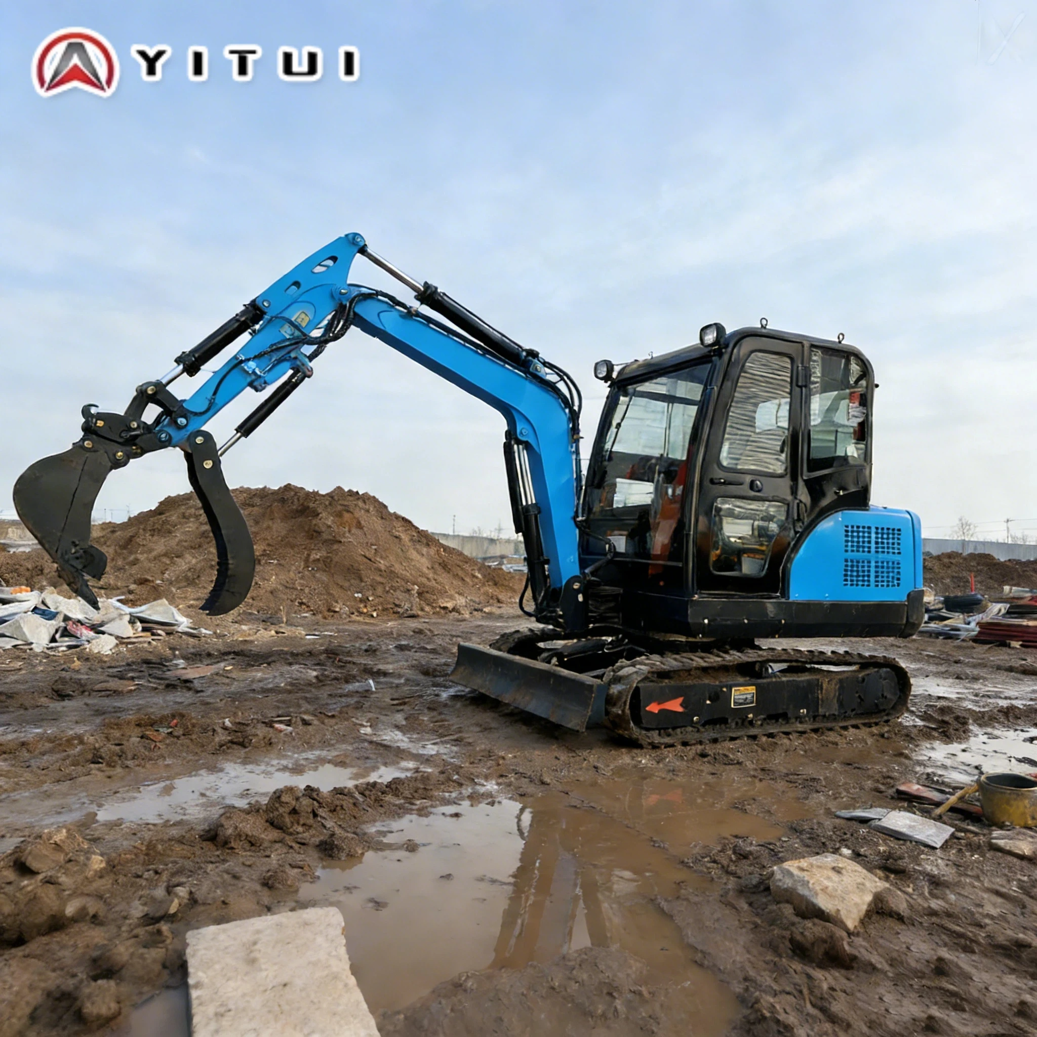 

Mini Excavator Customized CE Approved Portable Mini Digger Excavator for Home Landscaping Orchard Trenching & Small Construction