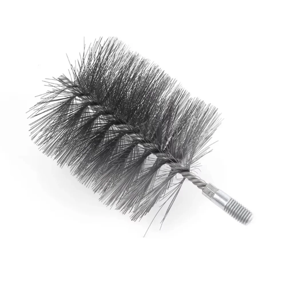 Chimney Cleaning Tool with Standard For Thread for Use with Extension Rods in Commercial and Industrial Flue Maintenance