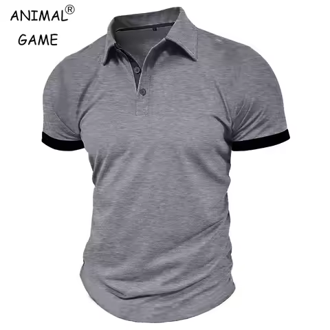 Camisa polo de manga curta masculina de verão lapela oversize cor sólida t camisas respirável streetwear atividades esportivas camisas homem