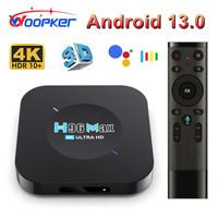 Woopker Android 11 TV box H96 MAX M5 2GB 16GB 4K Smart TVbox 2.4G Wifi 3D Media Player 1GB 8GB Google Voice Control Set Top Box