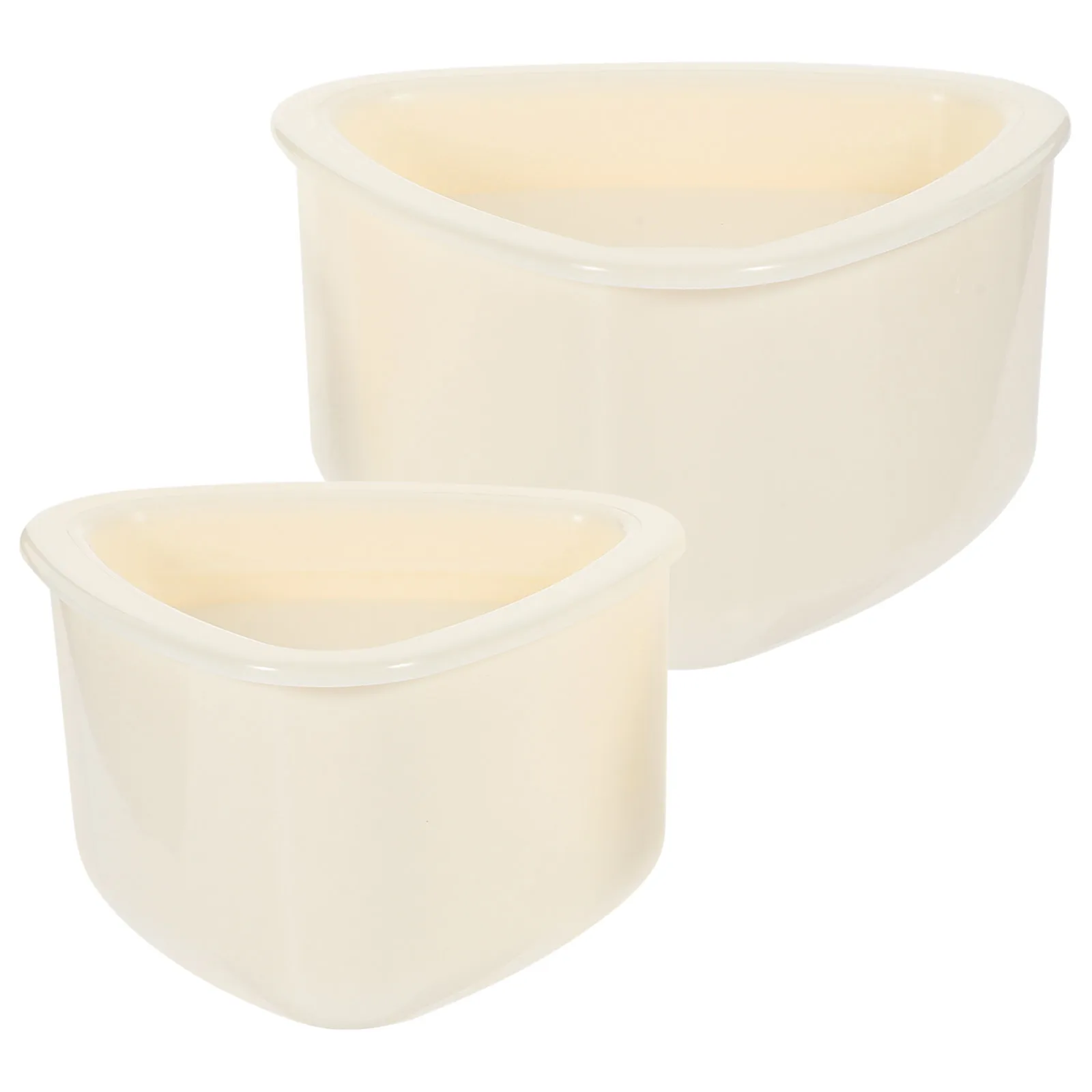 

2Pcs Onigiri Mold Rice Ball Molds Onigiri Mold Kitchen Supplies Beige Press Baby Food Grade Practical Home Use Gift