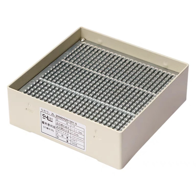 Plastic Anti-static Screw Tray for M2 M3 M4 M5 Screws Excellent for Screw Arrangement Counting Storage and Metal Alignment
