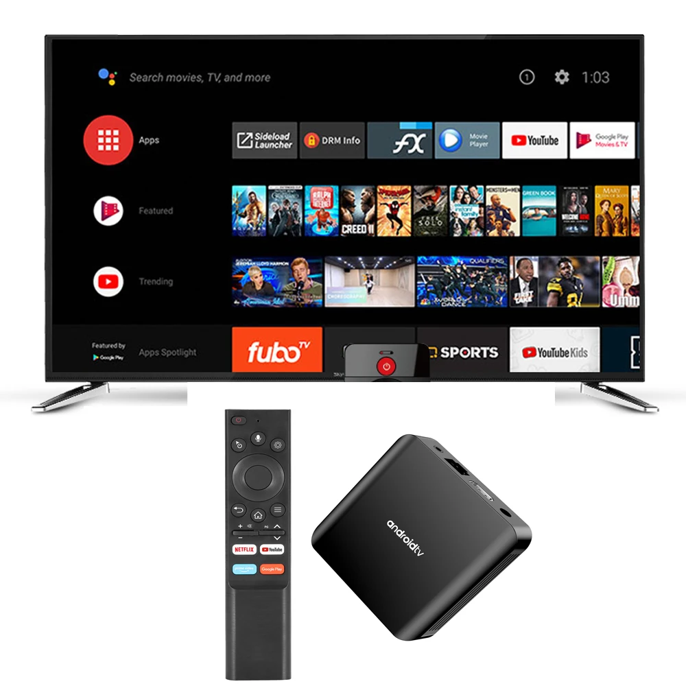 Smart TV Box Android 14 8K Ultra HD HDR 2.4G&5G Dual‑Band WiFi BT5.0 Home Theater Set‑Top Box Media Player With Remote Control