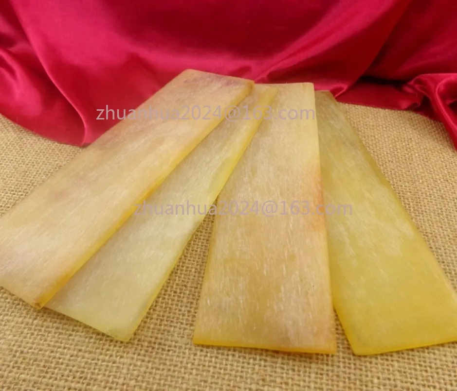 1Pc A18 Natural Yak Horns Sheet Knife Blanks Plate Scales DIY Handle Material