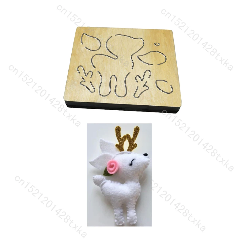 

New Christmas deer Wooden die Scrapbooking C247-5 Cutting Dies Multiple sizes