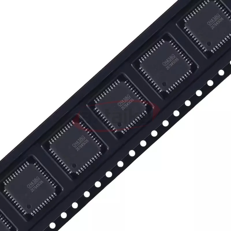 CH438Q CH438 SMD LQFP-44 10x10 8 Chip porta seriale UART IC