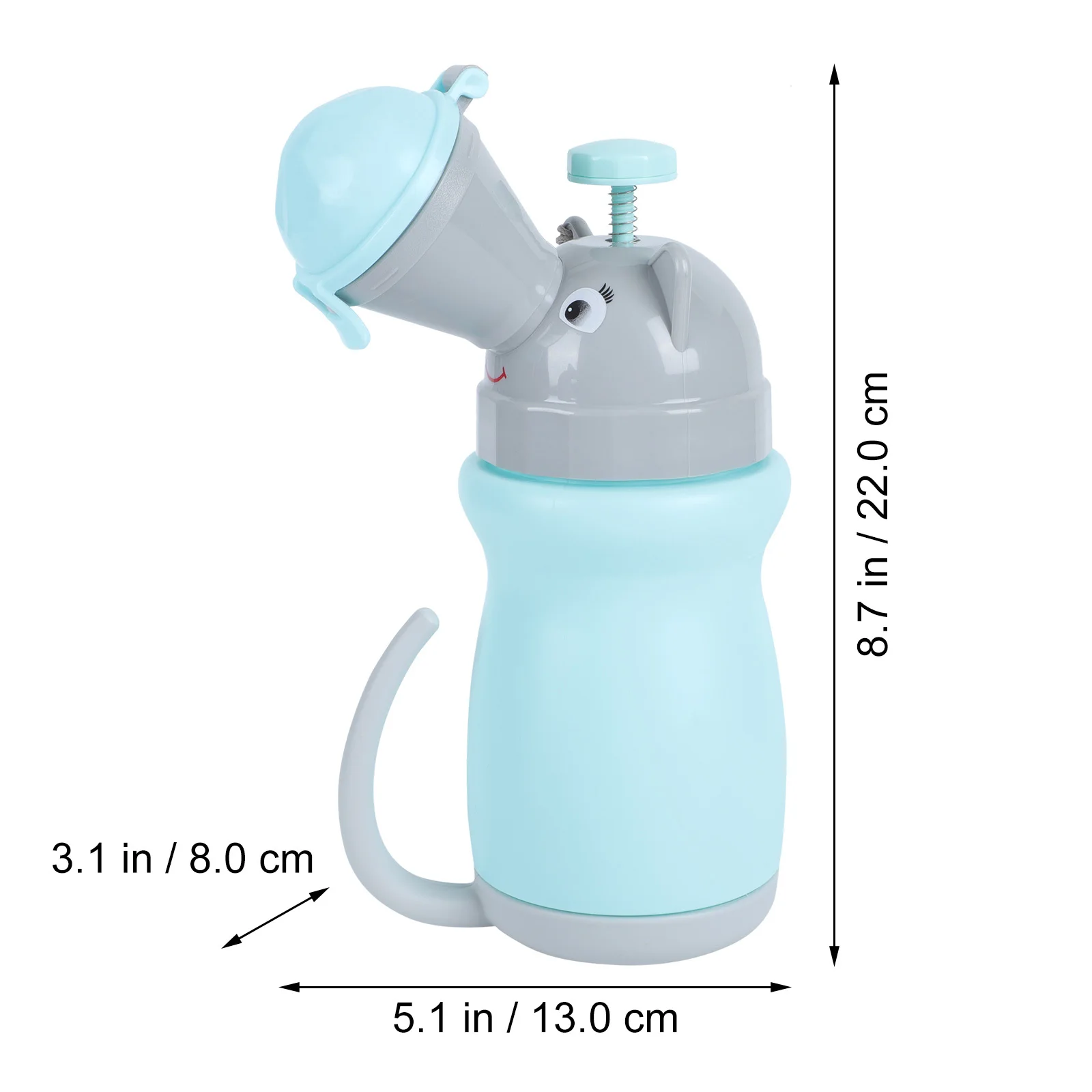 1 pz a tenuta stagna per bambini bottiglia per orinatoio portatile toilette di emergenza per viaggi in auto campeggio viaggi all'aperto bottiglia per orinatoio vasino per auto