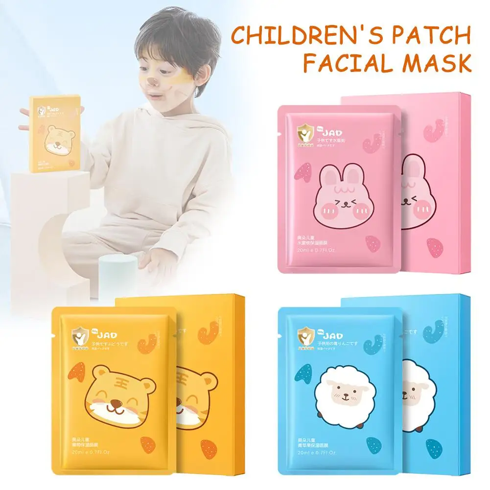 5Pcs/Set Infant Child Moisturizing Mask Moisturizing Special Mask For Students Babies 3-15 Years Old Children Face Mask Car A7R5