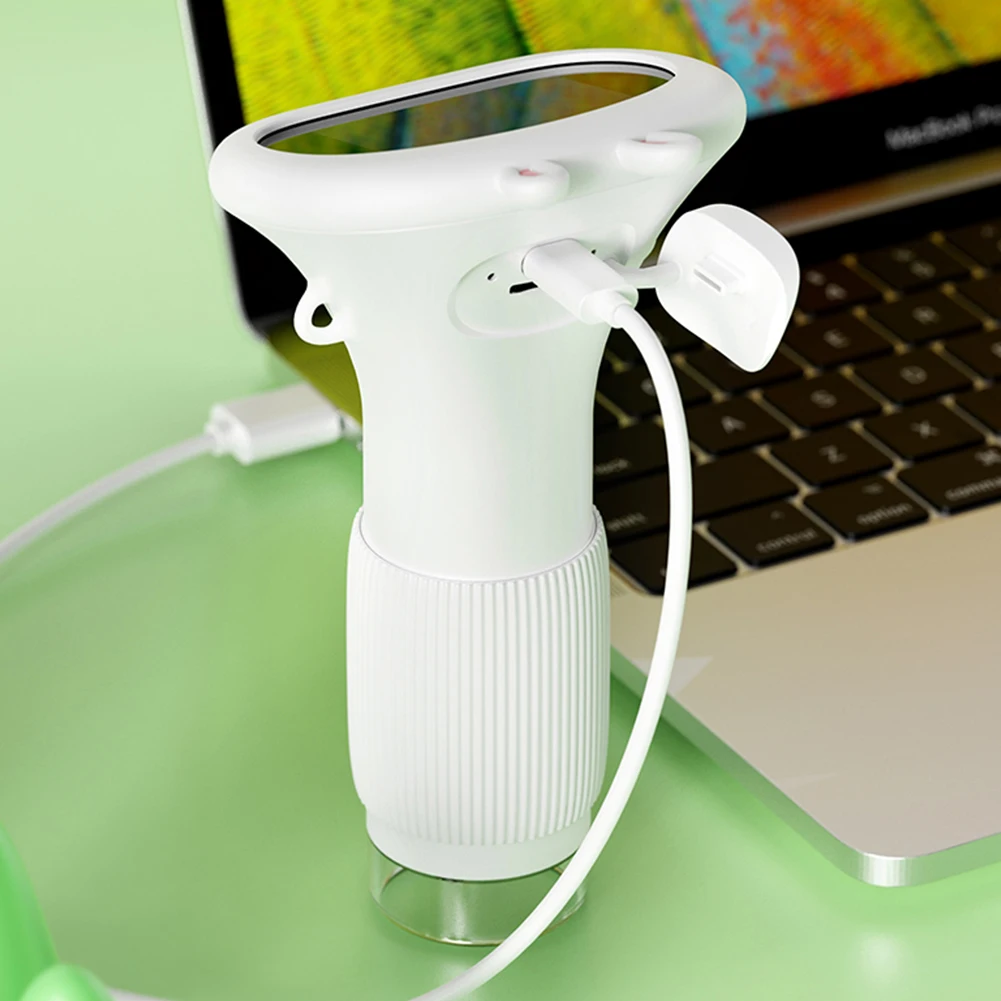 

1000X Electronic Magnifier Camera 2MP Lens Pocket Microscope for Kids with 8 LED Light Children Biological Insect Coin Magnifier