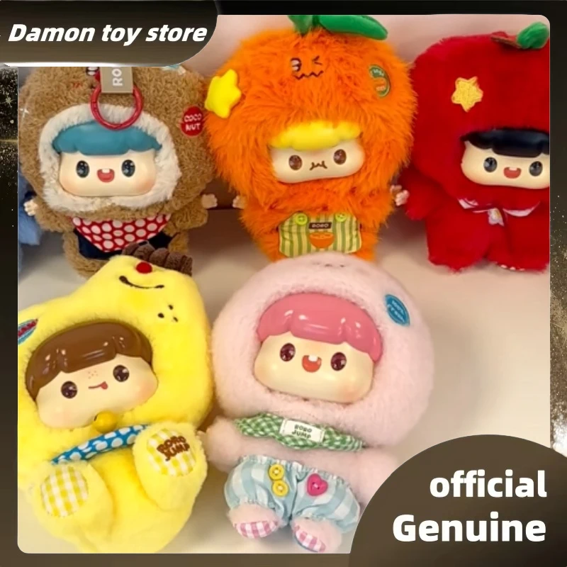 

Подлинная Fansz Roro Jump Sweetheart Fruit Treasure Series слепая коробка игрушки Kawaii кукла кулон Mystery Box Decora подарок на день рождения