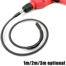 3M Sinks Basin Pipeline Clogged Remover Tools Pipe Dredging Tool Drain Cleaner With Connector Spring Pipe Sewer Pipe Unblocker