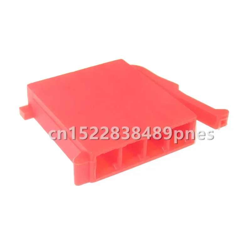 4 Pole 2.8mm Automotive Plug Wiring Harness Socket Red Housing Connector With Pins Auto Modification Accessories