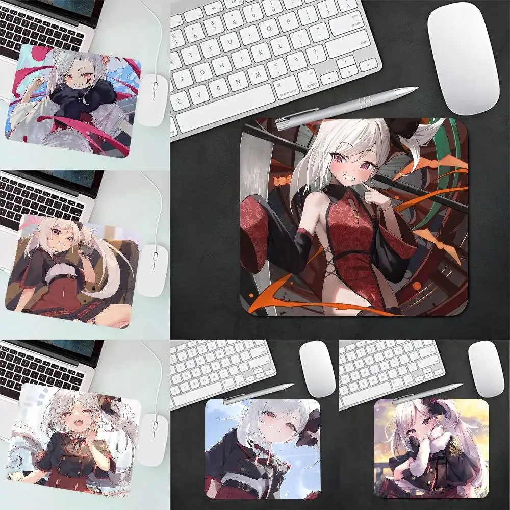 Game Blue Archive Asagi Mutsuki Mousepad Small LockEdge Mouse Pad For Gamers Computer Desk Pad Rectangular Anti-slip Rubber