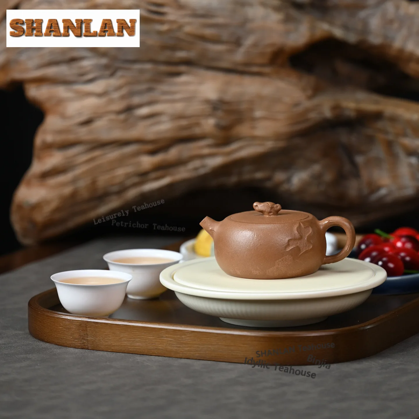 150ml Antique Yixing Purple Clay Teapots Handmade Engraved Pot Raw Ore Downhill Mud Tea Infuser Kettle Chinese Zisha Tea Set