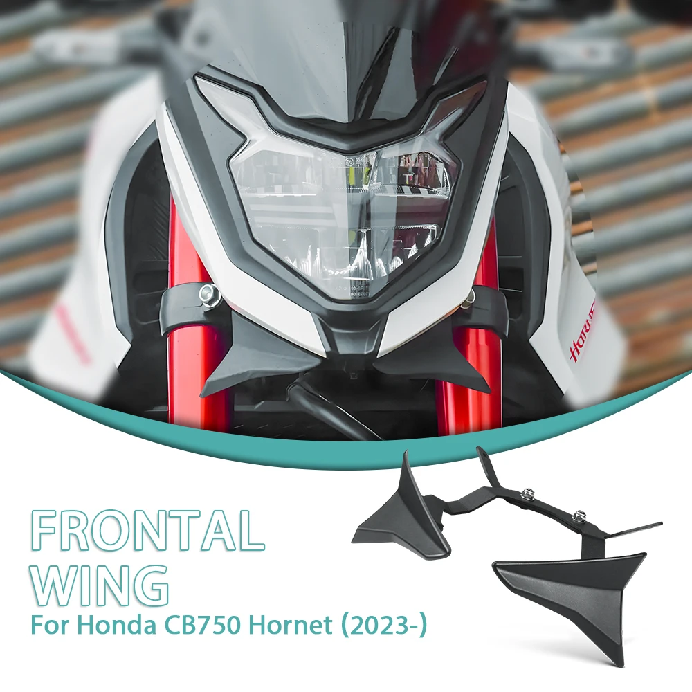 Frontal Wing Aerodynamic Kit For Honda CB750 Hornet 750 2023 - Moto Accessories Front Fins Winglet Spoiler Deflector Fairing