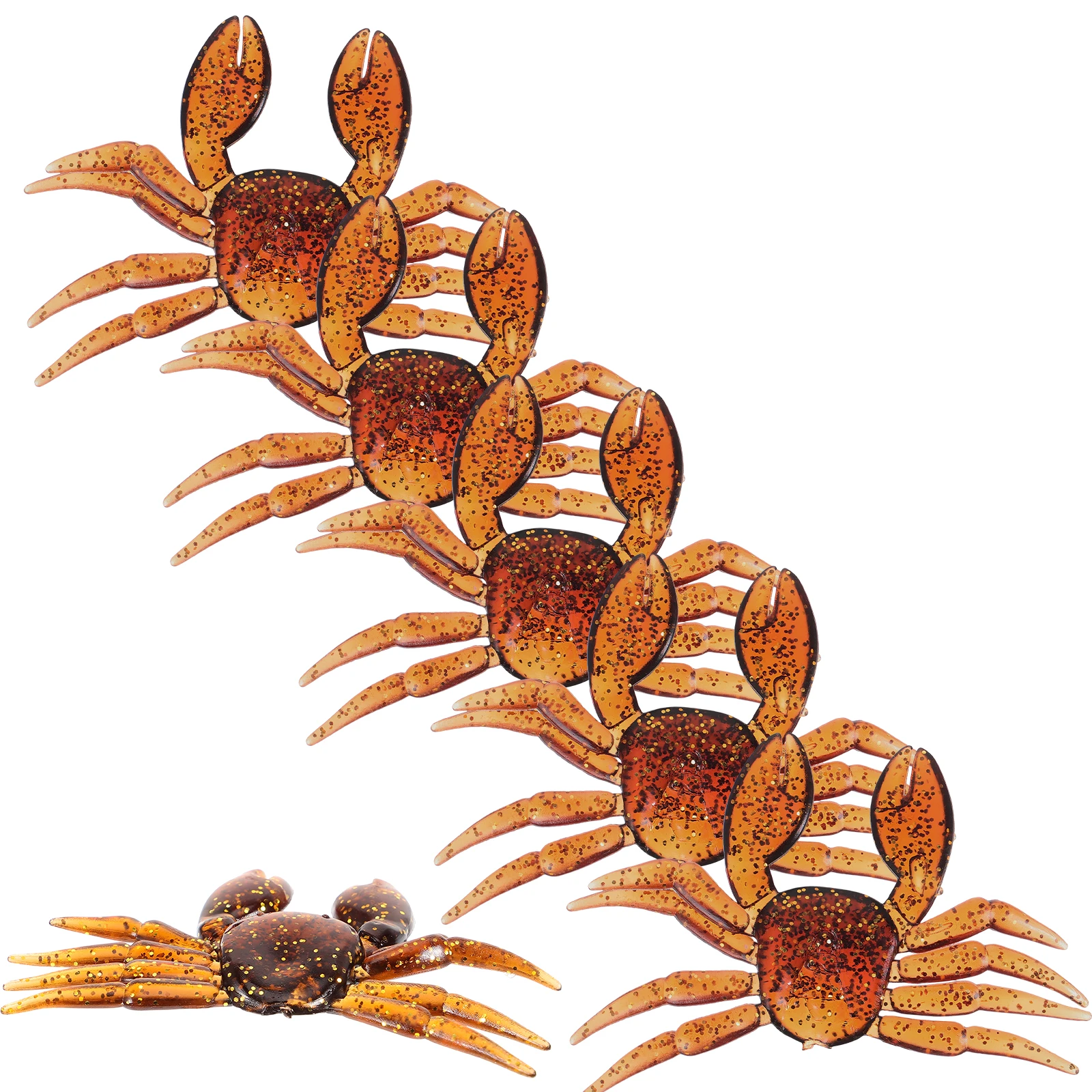 

Simulated Simulation Crab Bait Fishing Artificial Equipment Tackle Freshwater Pvc Fake Lure for