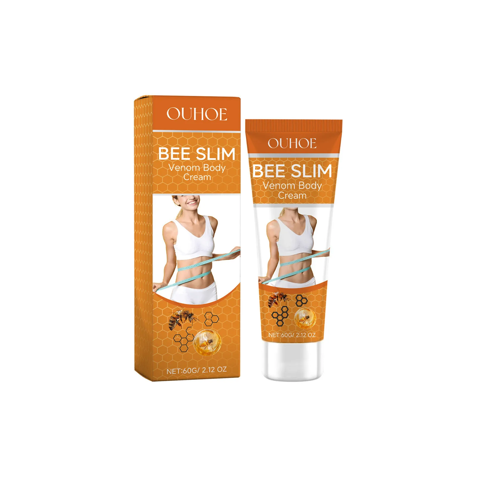 Weight Loss Cream for Stomach Thigh Arm Belly Body Shaping Sculpting Lifting Firming Fat Burner Anti Cellulite Bee Venom Lotion