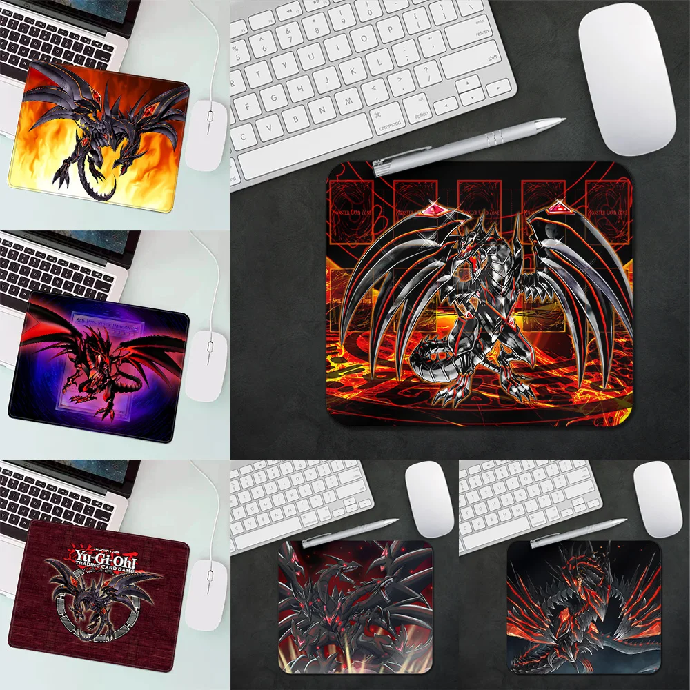 

YuGiOh RED EYES ULTIMATE BLACK DRAGON Gaming Mouse Pad XS Small Mousepad For PC Gamer Desktop Decoration Office Mouse Mat