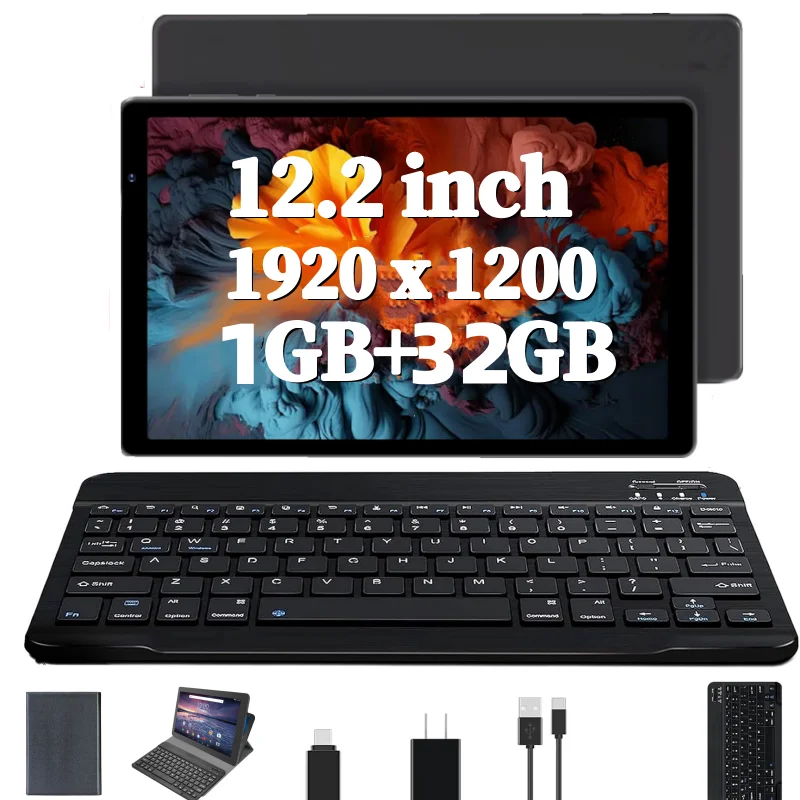 12,2-дюймовая ОЗУ, 1 ГБ ПЗУ, 32 ГБ CT2, Android 6,0 WIFI, планшетный ПК MT8163, четырехъядерный процессор, двойная камера, 5000 мАч, USB 3,0 1920 x 1200 IPS, четырехъядерный процессор